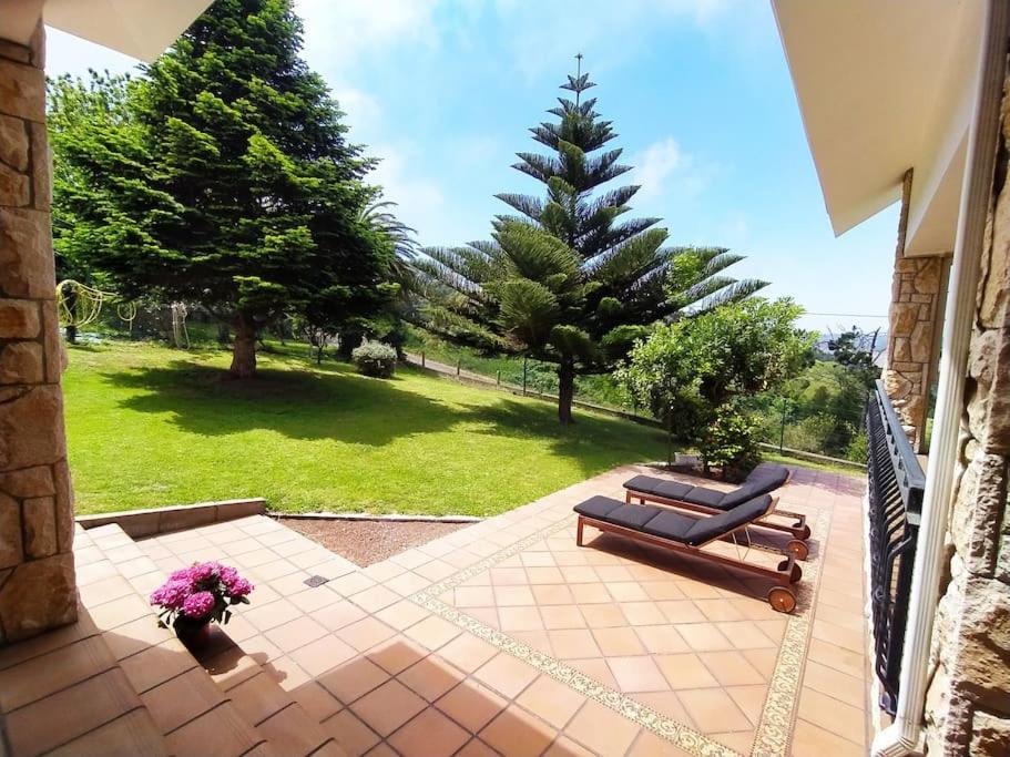 Chalet Con Magnificas Vistas Al Mar Перлора Экстерьер фото